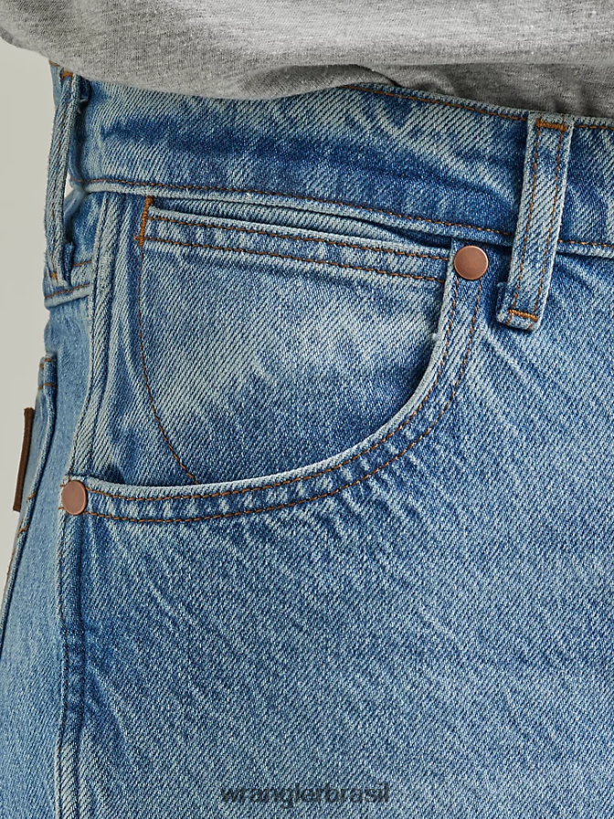 Wrangler jeans folgado destruído planícies (112332241) homens roupas 00LN6N144