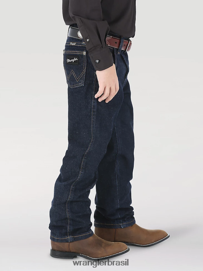 Wrangler jeans little silver edition jeans escuro (1013jsedd) Rapazes roupas 00LN6N1028