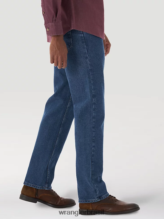 Wrangler jeans premium cinco estrelas flex para conforto e ajuste relaxado pedra (97fxvmd) homens roupas 00LN6N81