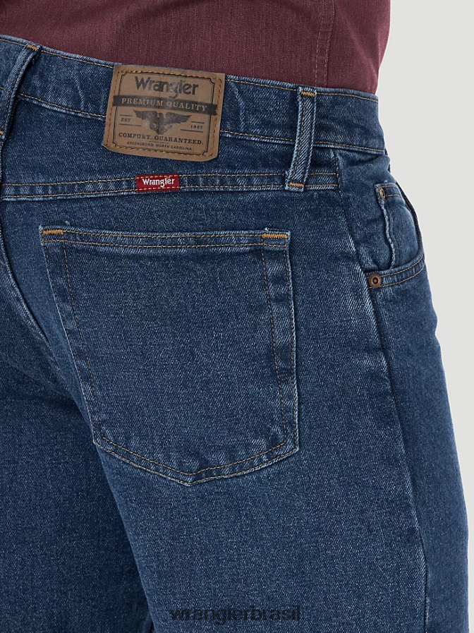 Wrangler jeans premium cinco estrelas flex para conforto e ajuste relaxado pedra (97fxvmd) homens roupas 00LN6N81