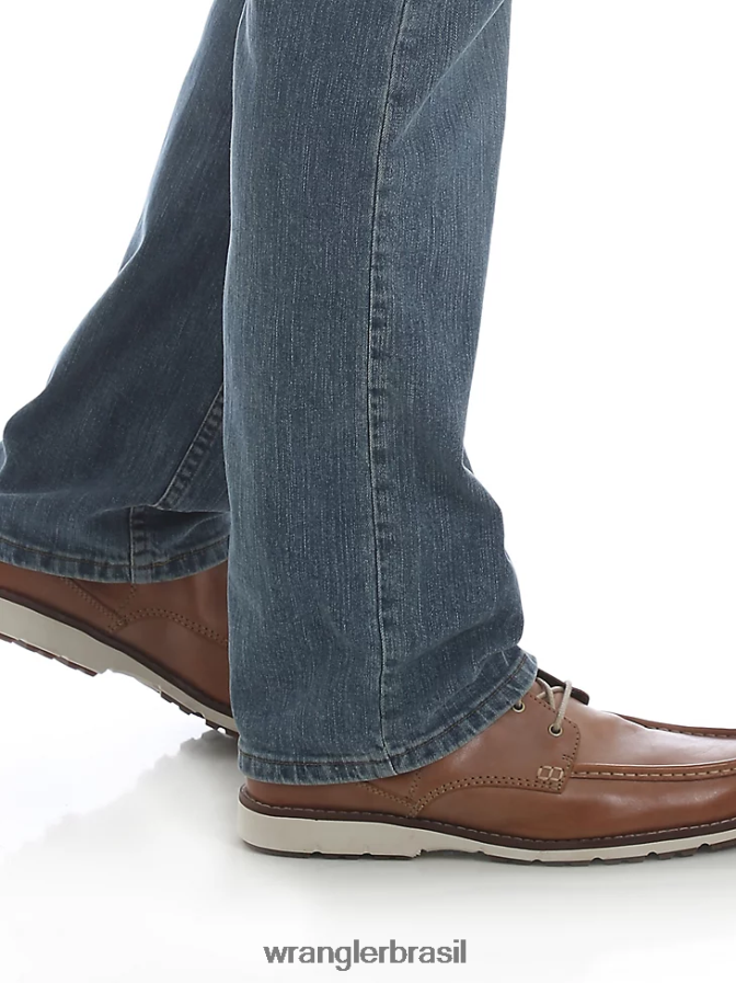 Wrangler jeans premium cinco estrelas flex para conforto e ajuste reto lápide (95fxvts) homens roupas 00LN6N193