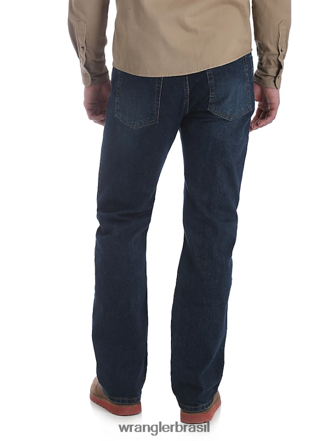 Wrangler jeans premium cinco estrelas flex para conforto e ajuste reto metrô (95fxvmt) homens roupas 00LN6N194