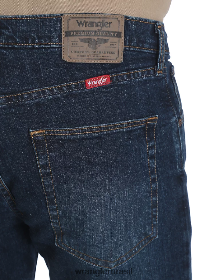 Wrangler jeans premium cinco estrelas flex para conforto e ajuste reto metrô (95fxvmt) homens roupas 00LN6N194