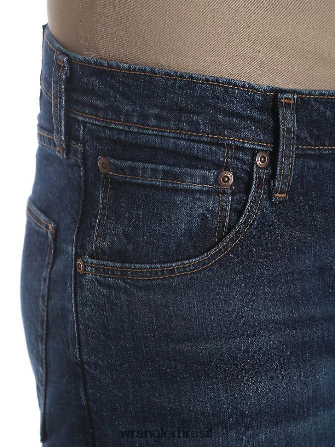 Wrangler jeans premium cinco estrelas flex para conforto e ajuste reto metrô (95fxvmt) homens roupas 00LN6N194