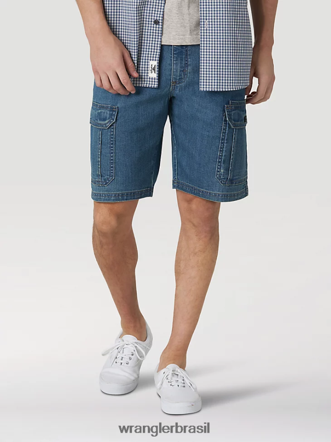Wrangler livre para esticar carga com cordão curto bolota (112336241) homens roupas 00LN6N551