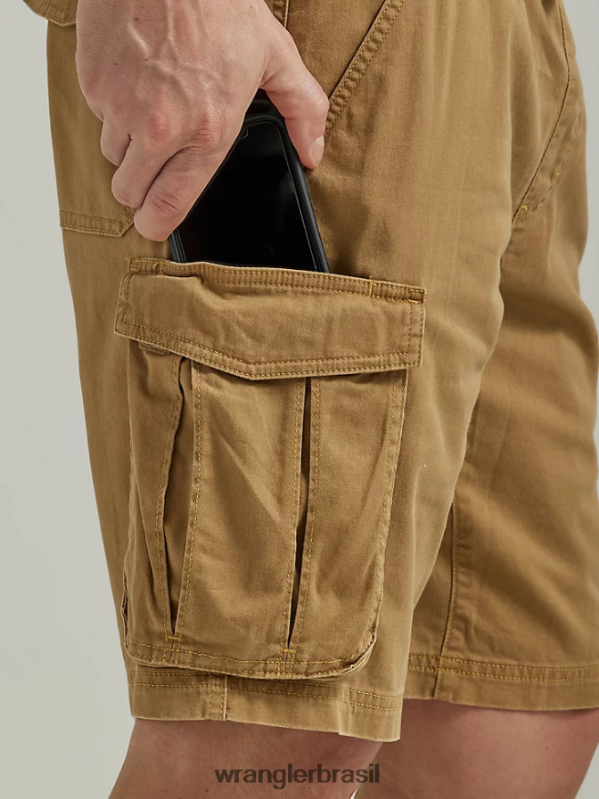 Wrangler livre para esticar carga com cordão curto bolota (112336241) homens roupas 00LN6N551
