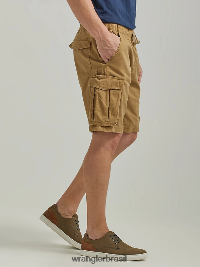 Wrangler livre para esticar carga com cordão curto bolota (112336241) homens roupas 00LN6N551