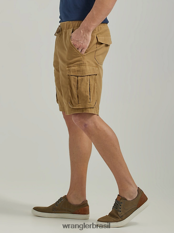 Wrangler livre para esticar carga com cordão curto bolota (112336241) homens roupas 00LN6N551