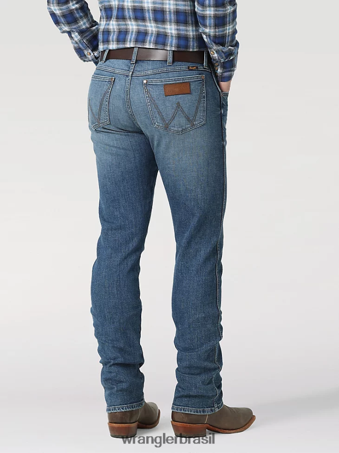 Wrangler o jeans retro premium slim straight ansley (112317563) homens roupas 00LN6N73