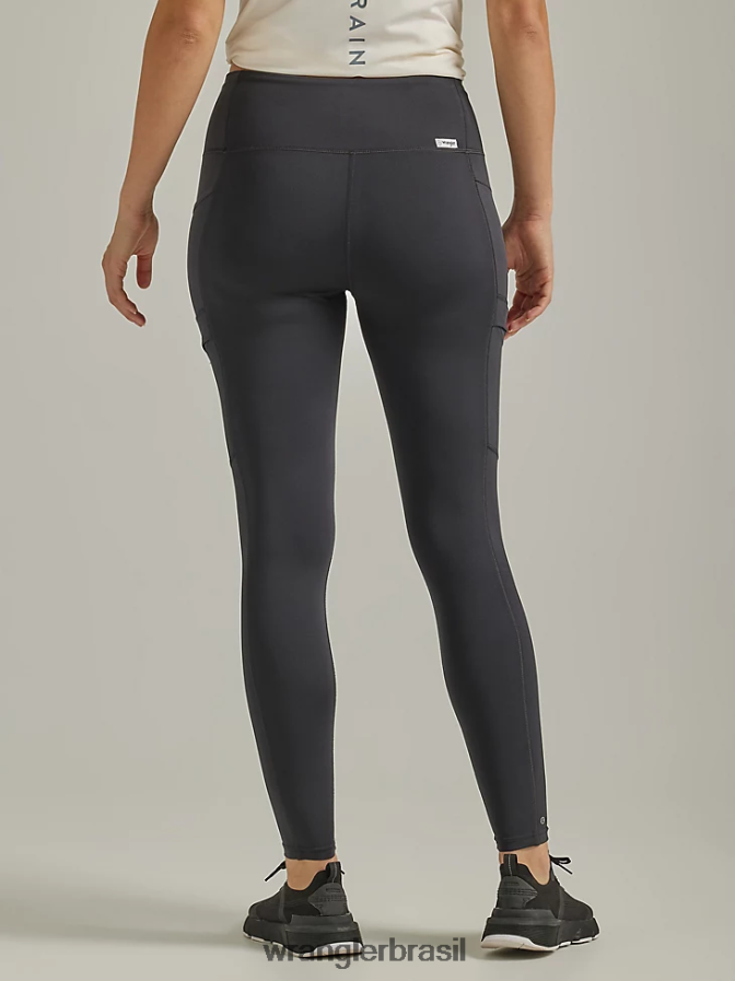 Wrangler retrabalhado curto pedra leve (wbrwsls) mulheres roupas 00LN6N822