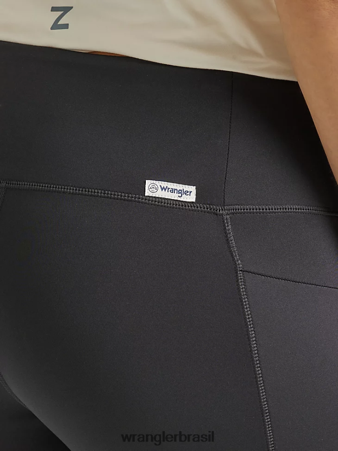 Wrangler retrabalhado curto pedra leve (wbrwsls) mulheres roupas 00LN6N822