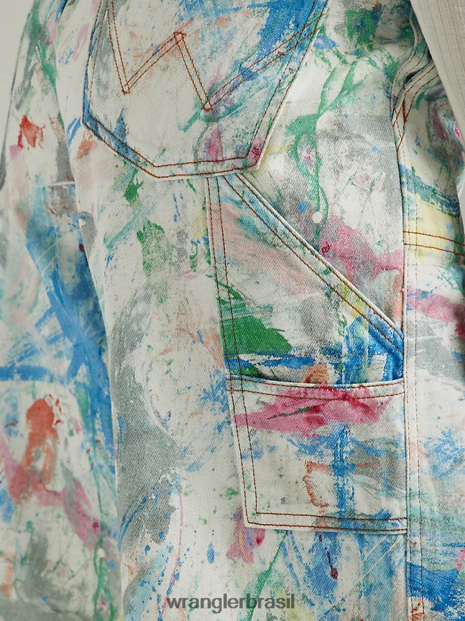 Wrangler retrabalhado curto pedra leve (wbrwsls) mulheres roupas 00LN6N822