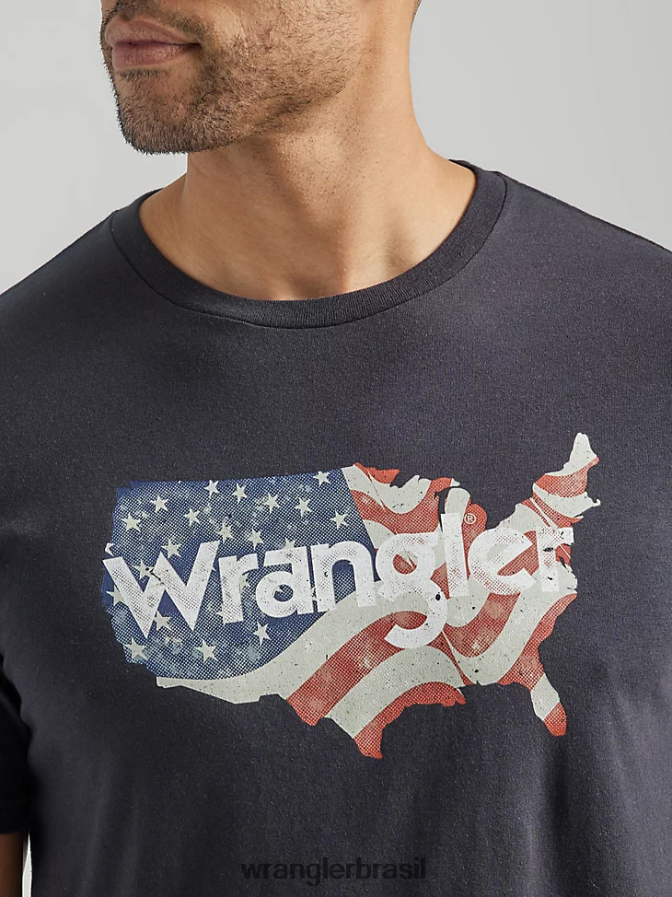 Wrangler riggs roupa de trabalho manga curta henley urze freixo (3w760ah) homens roupas 00LN6N271