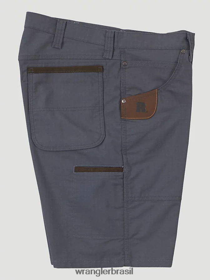 Wrangler riggs workwear ajuste regular trabalho curto cinza (3w341gy) homens roupas 00LN6N664