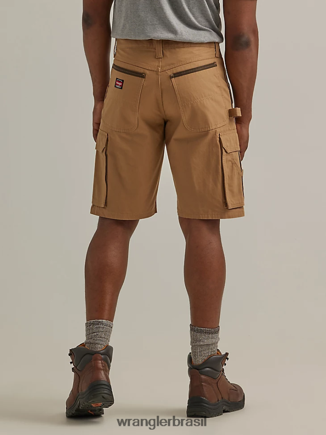Wrangler roupa de trabalho ranger cargo curta couro cru (112337579) homens roupas 00LN6N601