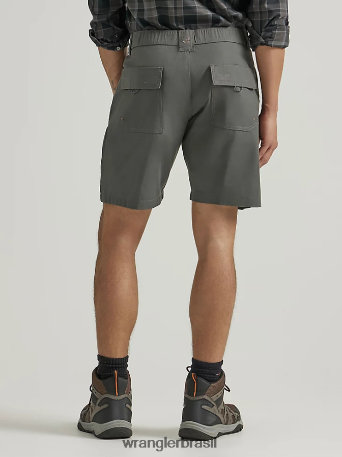 Wrangler seneca ao ar livre curto sombra escura (112343345) homens roupas 00LN6N527