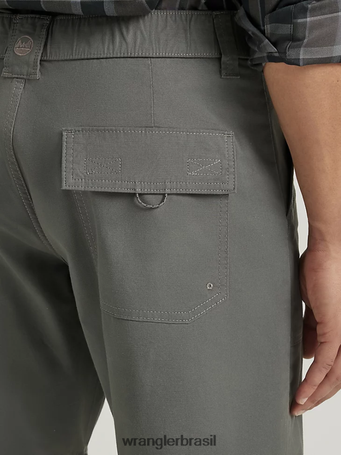 Wrangler seneca ao ar livre curto sombra escura (112343345) homens roupas 00LN6N527