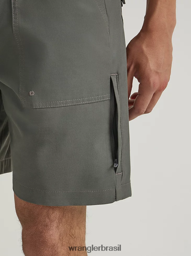 Wrangler seneca ao ar livre curto sombra escura (112343345) homens roupas 00LN6N527