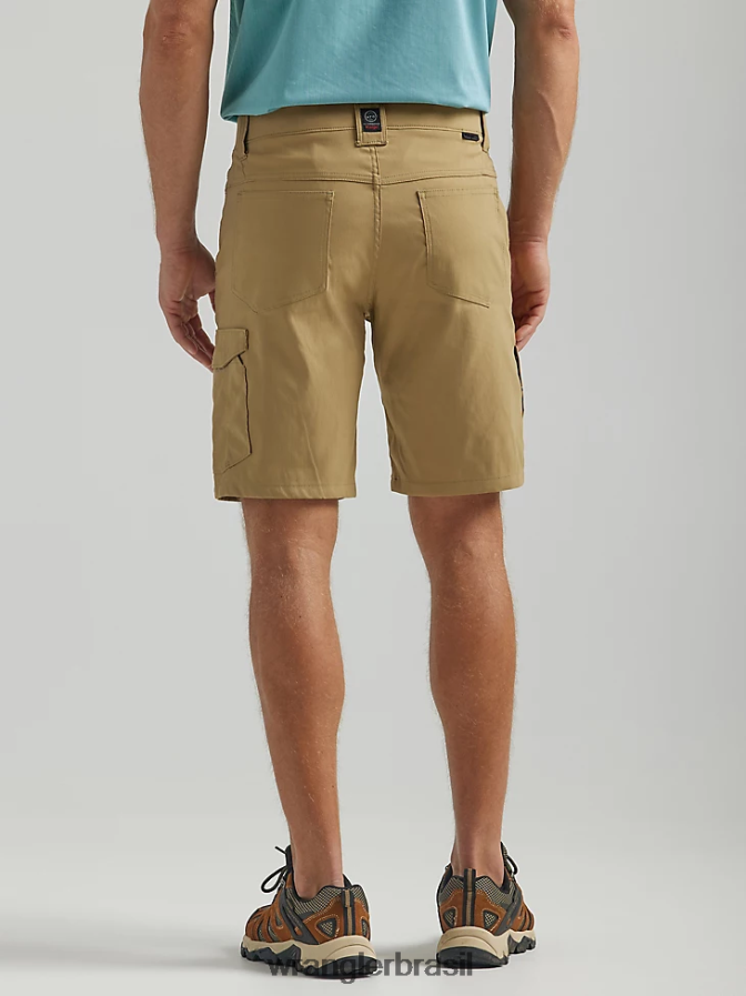 Wrangler short cargo assimétrico atg olmo (112333878) homens roupas 00LN6N541