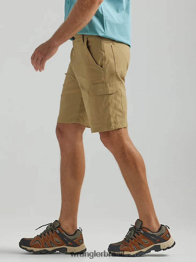 Wrangler short cargo assimétrico atg olmo (112333878) homens roupas 00LN6N541