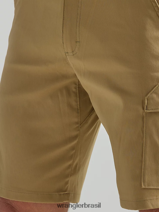 Wrangler short cargo assimétrico atg olmo (112333878) homens roupas 00LN6N541
