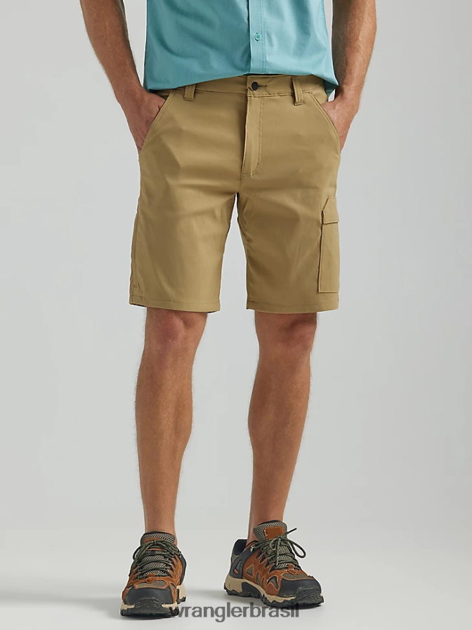 Wrangler short cargo assimétrico atg olmo (112333878) homens roupas 00LN6N638