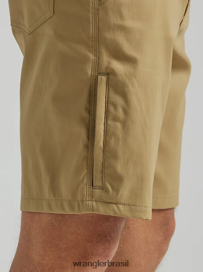 Wrangler short cargo assimétrico atg olmo (112333878) homens roupas 00LN6N638