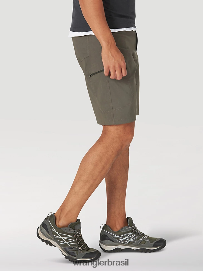 Wrangler short cargo cargo cintura confortável authentics artemísia (10zm980sb) homens roupas 00LN6N564