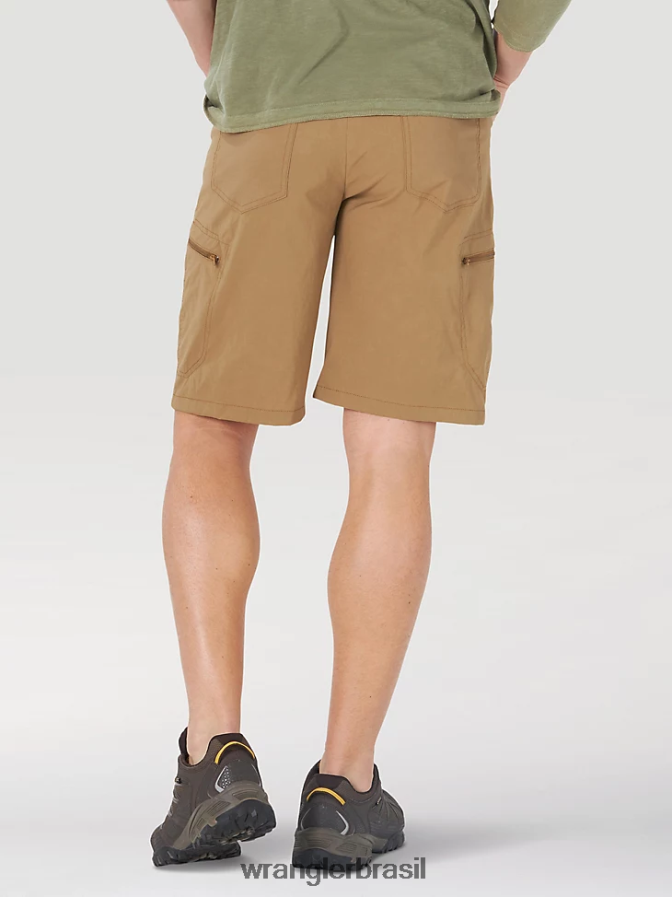 Wrangler short cargo cargo cintura confortável authentics bronze (10zm980bz) homens roupas 00LN6N566