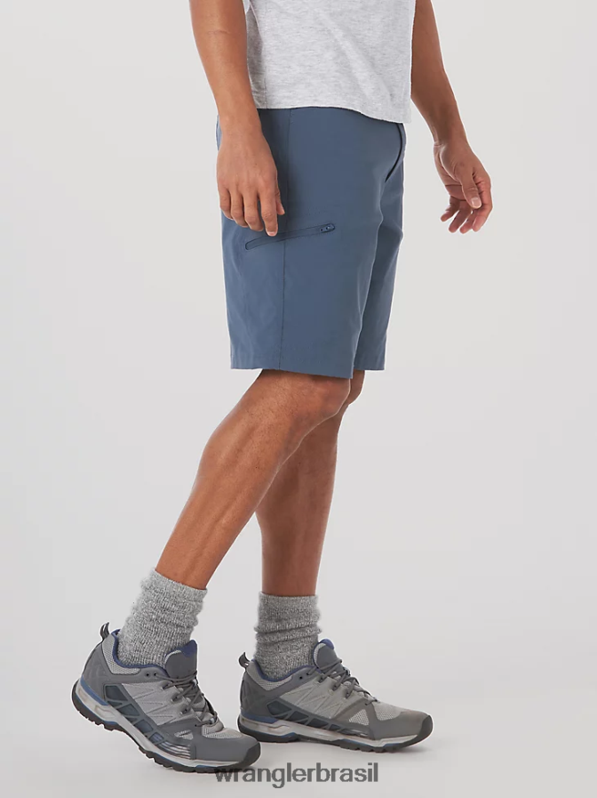 Wrangler short cargo cargo cintura confortável authentics geleira (10zm980gl) homens roupas 00LN6N570