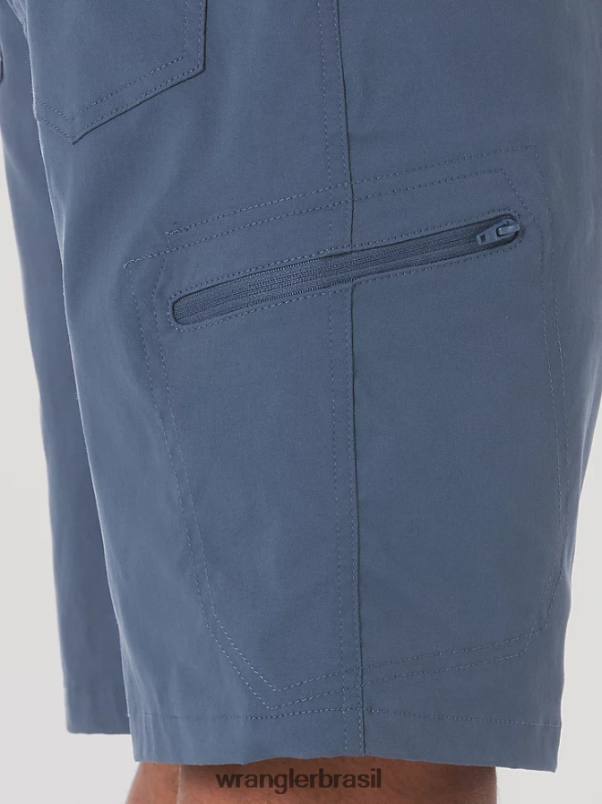 Wrangler short cargo cargo cintura confortável authentics geleira (10zm980gl) homens roupas 00LN6N570