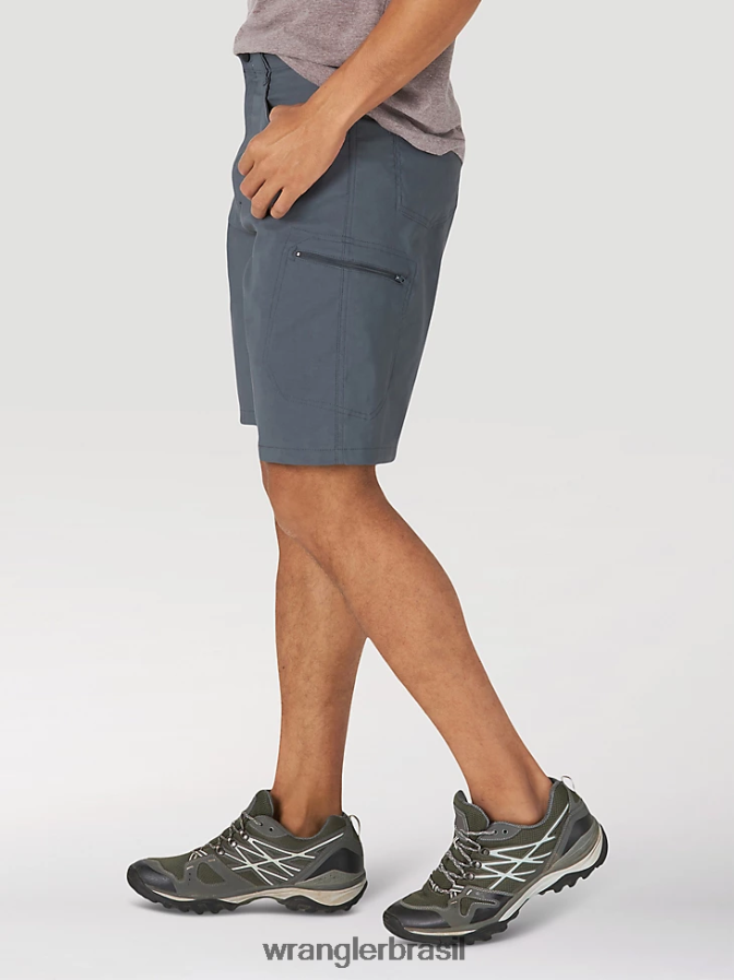 Wrangler short cargo cargo cintura confortável authentics granito (10zm980gt) homens roupas 00LN6N567