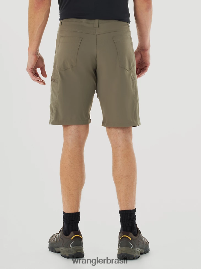 Wrangler short cargo cargo cintura confortável authentics morel (10zm980mr) homens roupas 00LN6N569