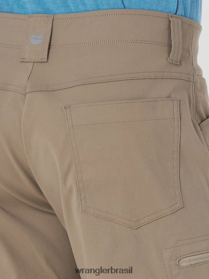 Wrangler short cargo cargo cintura confortável authentics pedra caída (10zm980fk) homens roupas 00LN6N565