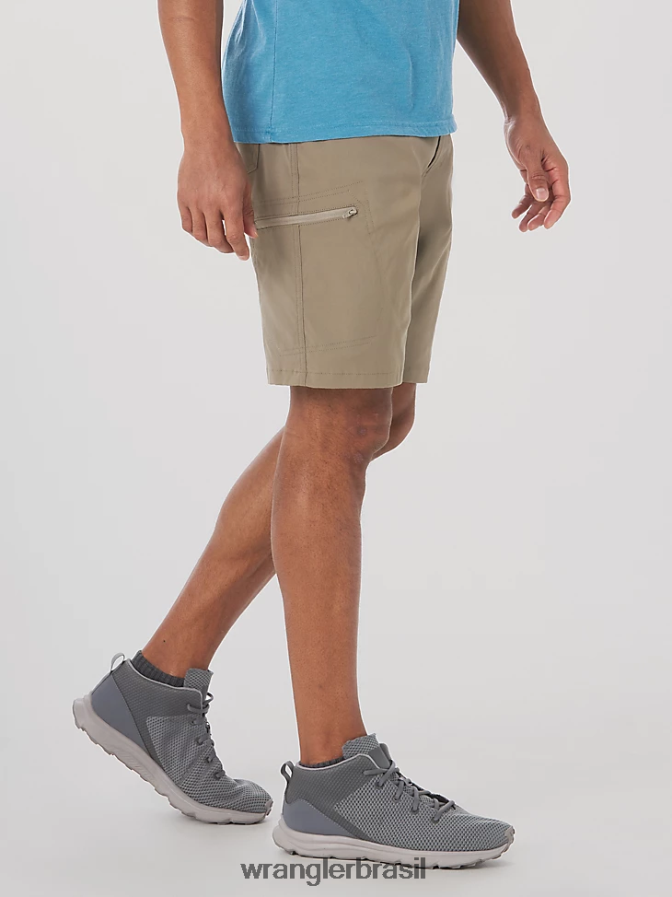 Wrangler short cargo cargo cintura confortável authentics pedra caída (10zm980fk) homens roupas 00LN6N565
