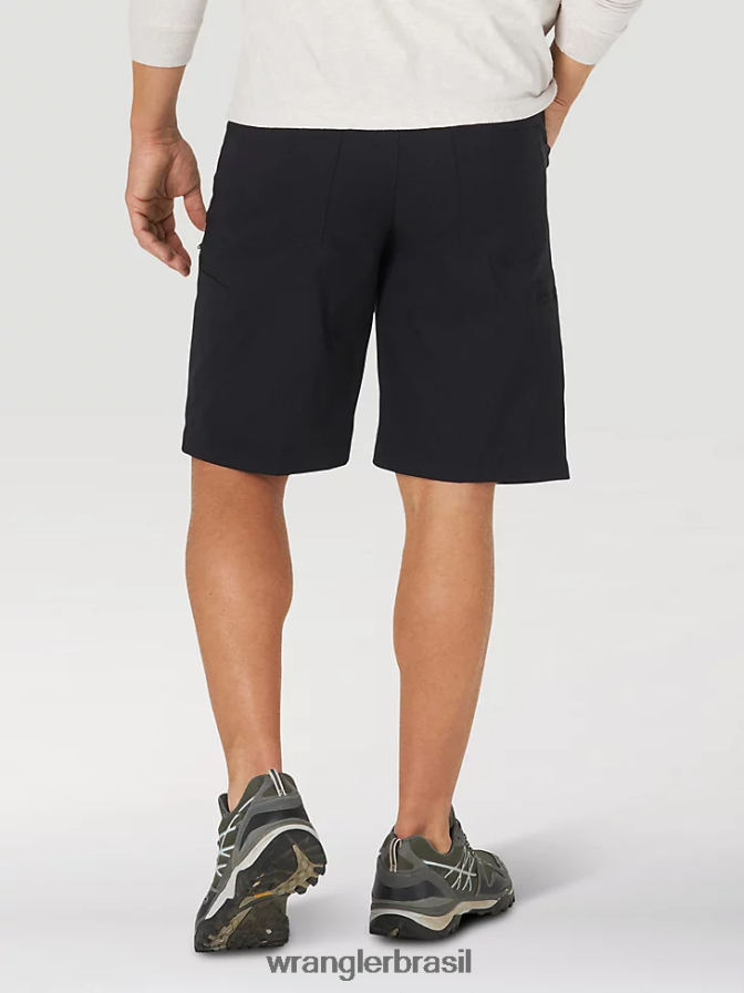 Wrangler short cargo cargo cintura confortável authentics preto (10zm980bl) homens roupas 00LN6N571