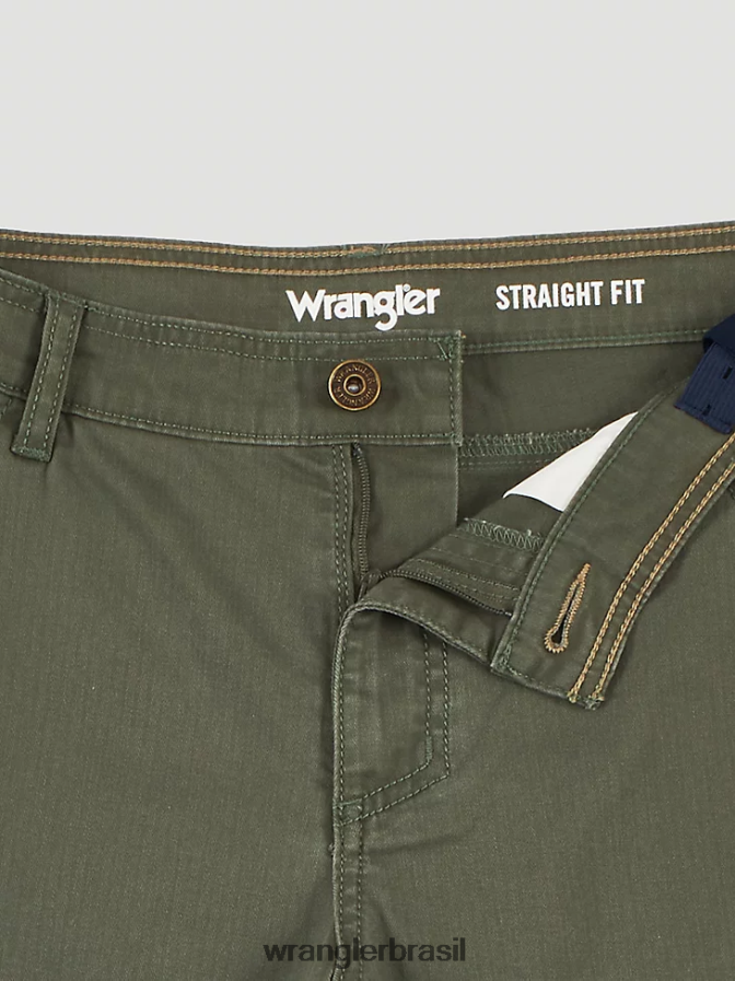 Wrangler short cargo flex confortável azeitona (4rmhwoh) Rapazes roupas 00LN6N996