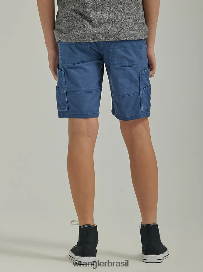 Wrangler short cargo gamer (husky) jeans mais escuro (112335587) Rapazes roupas 00LN6N1008