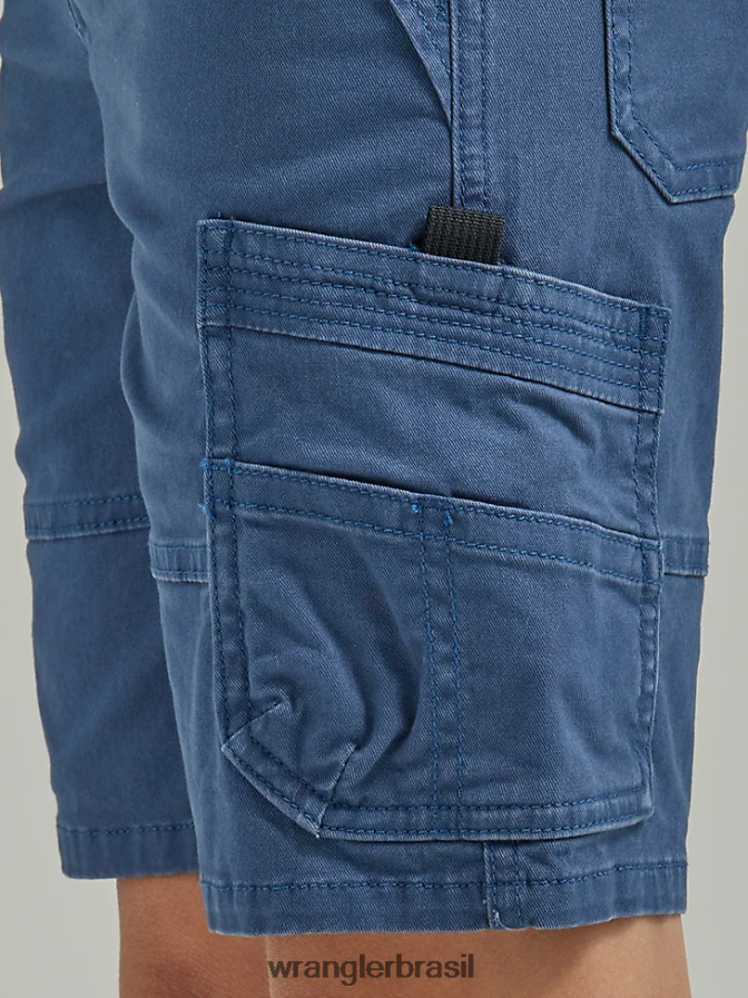 Wrangler short cargo gamer (husky) jeans mais escuro (112335587) Rapazes roupas 00LN6N1008
