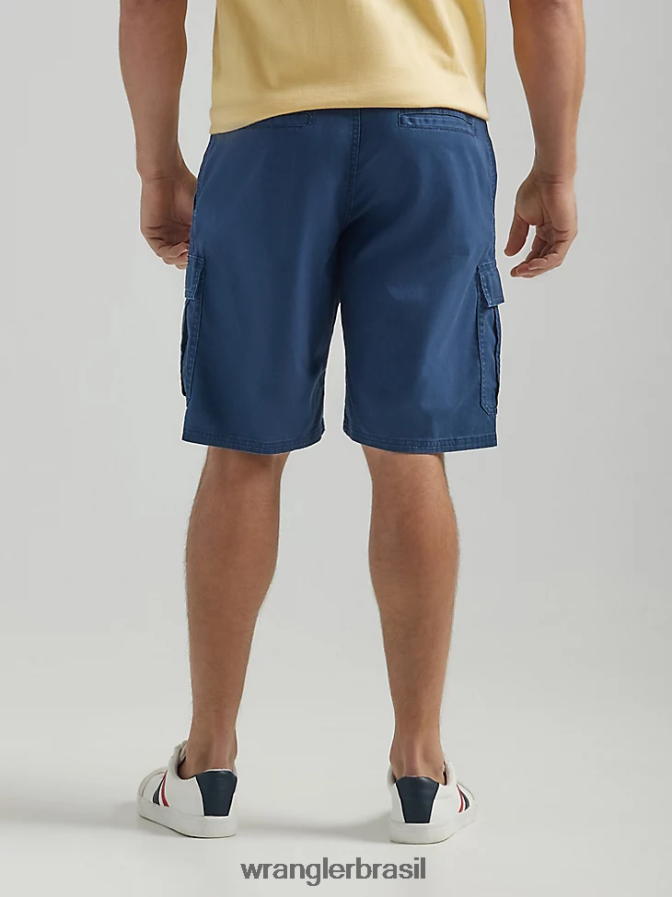 Wrangler short cargo premium cinco estrelas almirante azul (112336283) homens roupas 00LN6N517