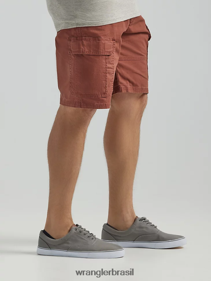 Wrangler short cargo premium cinco estrelas canela (112336288) homens roupas 00LN6N516