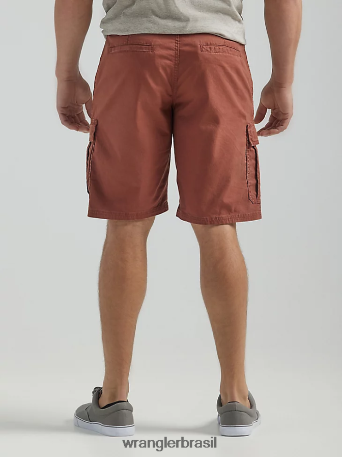 Wrangler short cargo premium cinco estrelas canela (112336288) homens roupas 00LN6N516