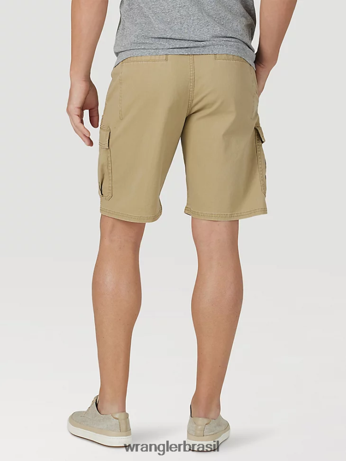 Wrangler short cargo premium cinco estrelas olmo (112314921) homens roupas 00LN6N511