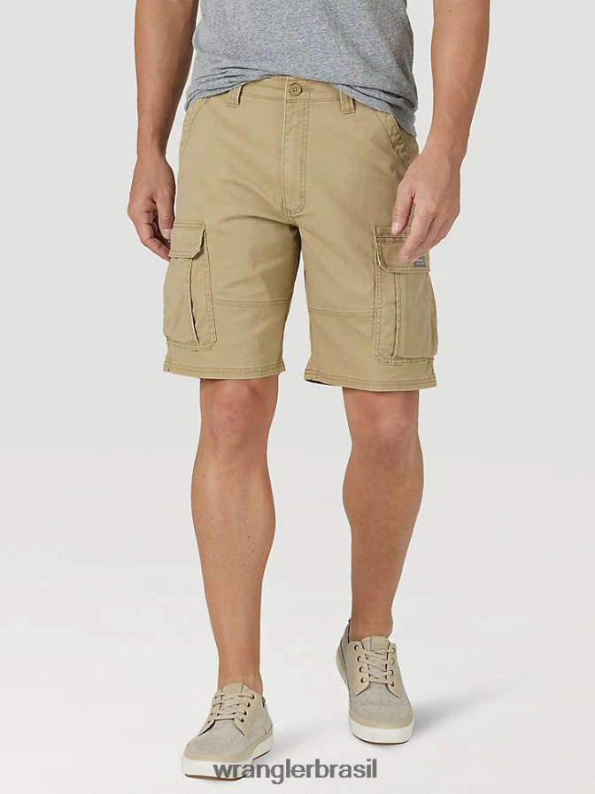 Wrangler short cargo premium cinco estrelas olmo (112314921) homens roupas 00LN6N511