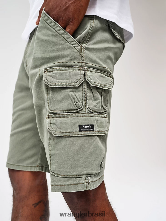 Wrangler short de carga empilhada premium cinco estrelas abeto (112336367) homens roupas 00LN6N535