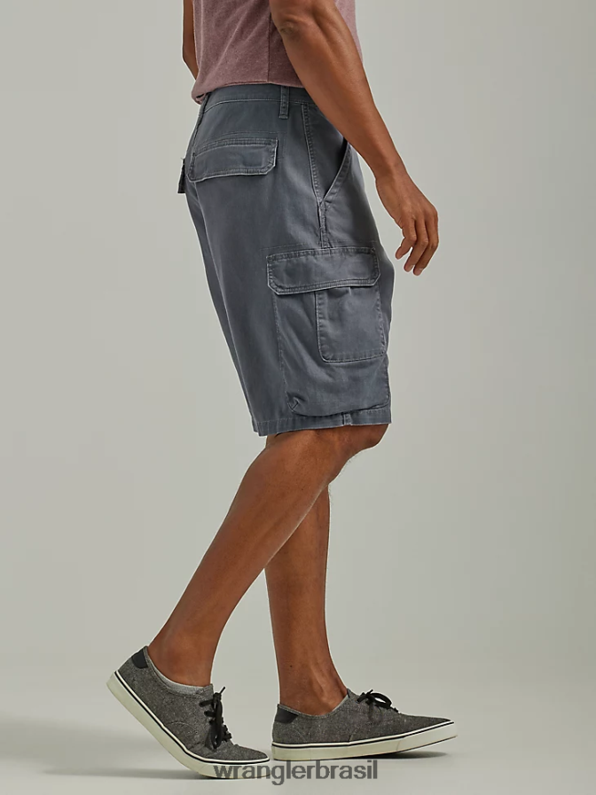 Wrangler short de carga empilhada premium cinco estrelas estanho (112336362) homens roupas 00LN6N530