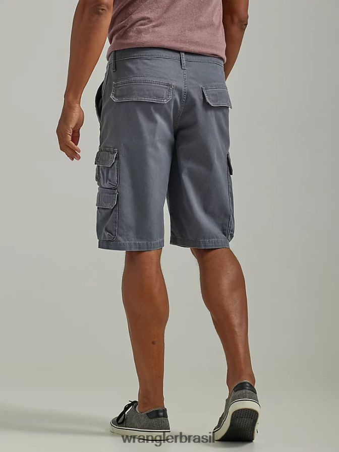 Wrangler short de carga empilhada premium cinco estrelas estanho (112336362) homens roupas 00LN6N530