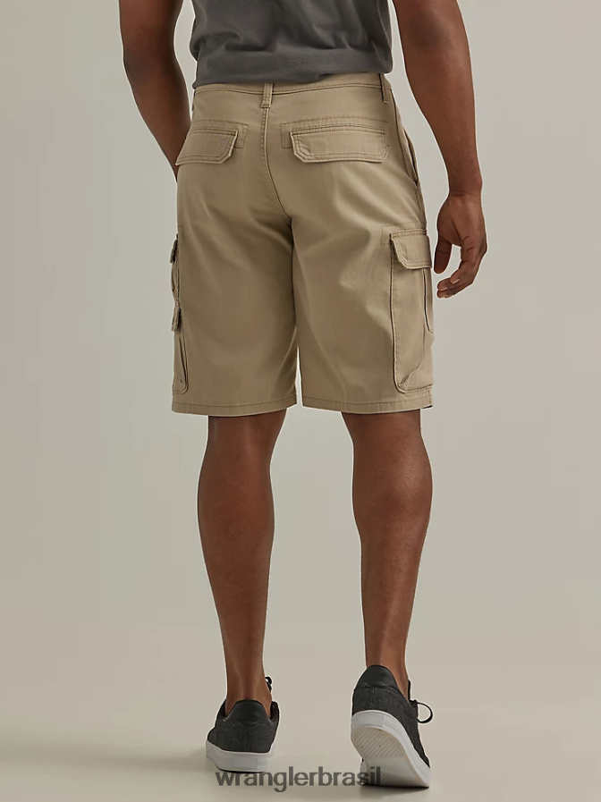 Wrangler short de carga empilhada premium cinco estrelas sarja (112336361) homens roupas 00LN6N529