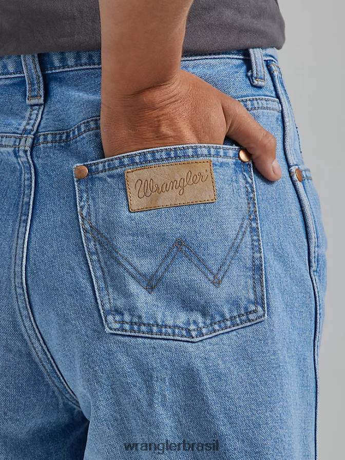 Wrangler short de corte de linha a de cintura alta perdeu o controle (112334600) mulheres roupas 00LN6N843