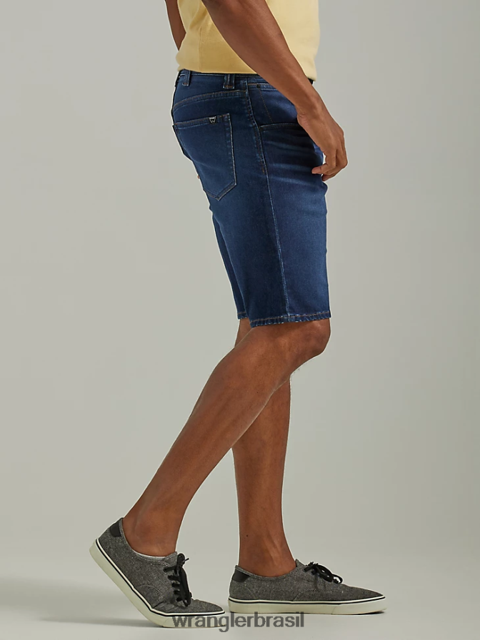 Wrangler short jeans com cintura conforto ilimitado Berlim (112336272) homens roupas 00LN6N590
